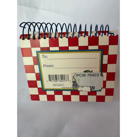 Vintage 1993 Teacher’s Daily Affirmations Inspiration Quotes Spiral Book w/Easel - Picture 5 of 6